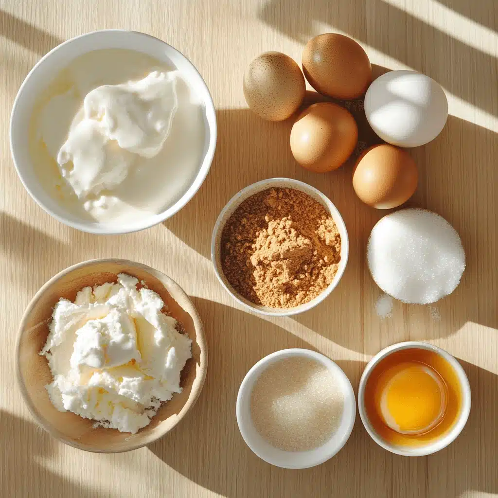 Lucuma Ice Cream Recipe That Tastes Like Pure Gold 7 lucuma ice cream ingredients on wooden kitchen counter